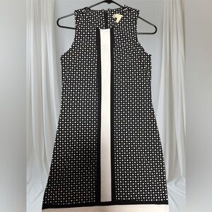 MICHAEL Michael Kors Black and White Mini Dress